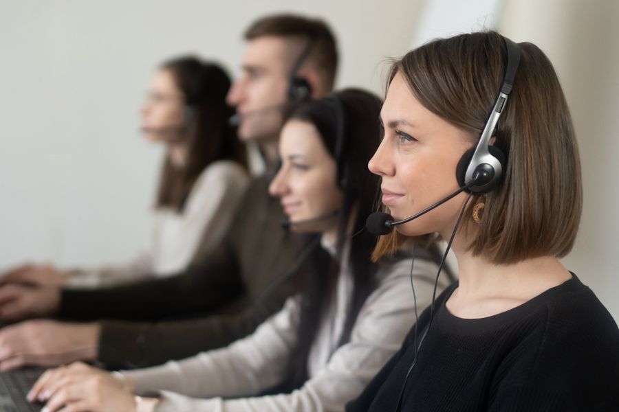Onshore customer support team